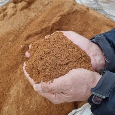 생황토 5mm 1톤 채친 고운흙 미장 분말 황토방 분갈이흙
